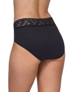 Hanky Panky Cotton With A Conscience French Brief 892461 -Underline Fashion Store Hanky Panky 892461 Black B