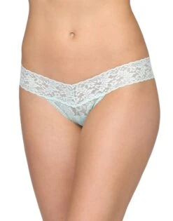 Hanky Panky Stretch Signature Lace Low Rise Thong 4911 -Underline Fashion Store Hanky Panky 4911 PistachioIce B 755b89a9 82df 412e b6cf 602a829c3b70