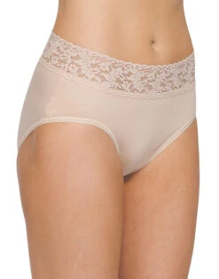 Hanky Panky Cotton With A Conscience French Brief 892461 -Underline Fashion Store Hanky Panky 892461 Chai B