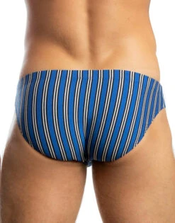 Jack Adams Bikini Brief 401-249 7 Jack Adams Bikini Brief 401-249 -Underline Fashion Store IMG 3090 hi401 249BikiniBriefDriftBlueStripeBack