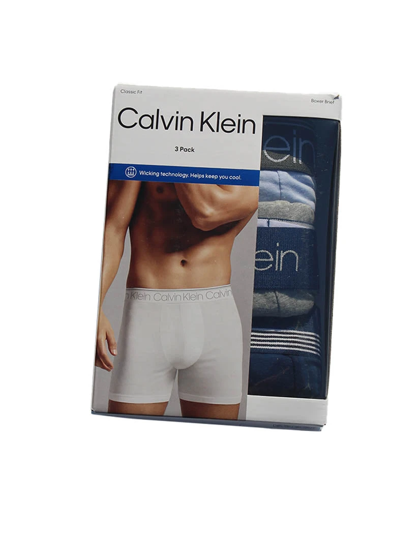 Calvin Klein Stay Cool/ Stay Fresh 3-Pack Boxer Brief NB2730 2 Calvin Klein Stay Cool/ Stay Fresh 3-Pack Boxer Brief NB2730 - Image 2