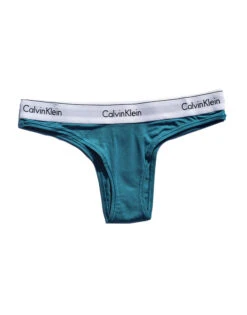 Calvin Klein Modern Cotton Brazilian Tapestry Teal QF5981 -Underline Fashion Store IMG 4623