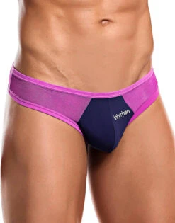 Intymen Stunner Thong INK008 -Underline Fashion Store INK008 Navy Fuchsia2intymen ink008 thong navy fuchsia A2