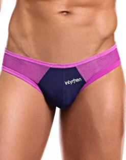 Intymen Stunner Thong INK008 -Underline Fashion Store INK008 Navy Fuchsia3intymen ink008 thong navy fuchsia M