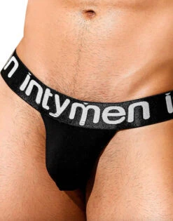 Intymen Good Jockstrap INE025 -Underline Fashion Store Intymen INE025 Black B 1