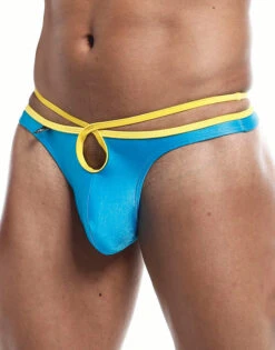 Joe Snyder Holes Mini Cheek JSHOL03 6 Joe Snyder Holes Mini Cheek JSHOL03 -Underline Fashion Store JSHOL03 TurquoiseOpen