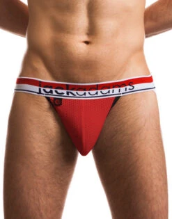 Jack Adams Hero Flex Jockstrap Red 401-232