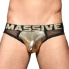 Andrew Christian MASSIVE Golden Mesh Jock 92356