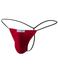 Joe Snyder Polyester G-String JS02-POL -Underline Fashion Store JoeSnyder JS02 Pol Red Poly 2