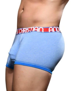 Andrew Christian Almost Naked Cotton Boxer 92047 -Underline Fashion Store Jul 92047Boxers AthBlue03