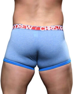 Andrew Christian Almost Naked Cotton Boxer 92047 -Underline Fashion Store Jul 92047Boxers AthBlue05