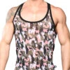 Andrew Christian Sheer Camouflage Tank 2823