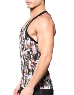 Andrew Christian Sheer Camouflage Tank 2823 5 Andrew Christian Sheer Camouflage Tank 2823 -Underline Fashion Store June 2823Tank03