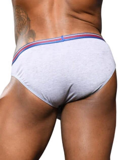 Andrew Christian Boy Brief Superhero 3-Pack W/ Almost Naked 92029 -Underline Fashion Store June 92029Brief Grey05