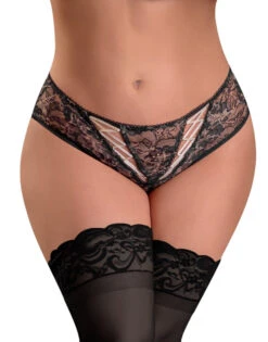Exposed Bewitching Crotchless Queen Brief M189Q