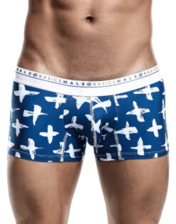 Malebasics Men's Hipster Trunk MB201 -Underline Fashion Store MB201 Santorini 2