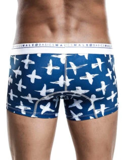 Malebasics Men's Hipster Trunk MB201 -Underline Fashion Store MB201 Santorini 5