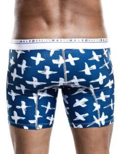 Malebasics Men's Hipster Boxer Brief MB202 -Underline Fashion Store MB202 Santorini 1