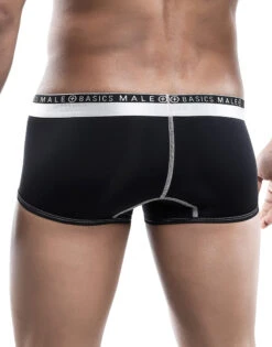 Malebasics Men's Ergonomic Pouch Trunk MBE01 -Underline Fashion Store MBE01 Black 4