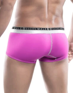 Malebasics Men's Ergonomic Pouch Trunk MBE01 -Underline Fashion Store MBE01 HotPink 4
