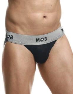 MOB Classic Fetish Jock MBL107 -Underline Fashion Store MBL107 Black 1