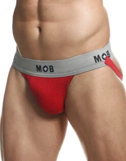 MOB Classic Fetish Jock MBL107 -Underline Fashion Store MBL107 Red 3