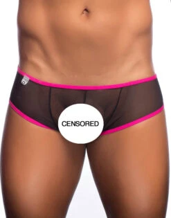 MOB Cheek Mesh Boyshort Boxer MBL30