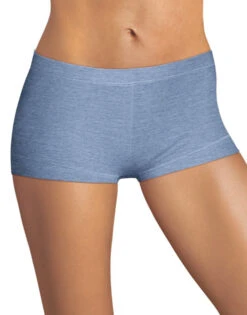 Maidenform Dream Tailored Cotton Boyshort DM0002 -Underline Fashion Store Maidenform DM0002 Denim Heather B