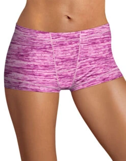 Maidenform Dream Tailored Cotton Boyshort DM0002 -Underline Fashion Store Maidenform DM0002 C4R Glitter Razzle Heather B