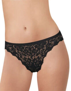 Maidenform All Over Lace Bikini DMCLBK -Underline Fashion Store Maiednform DMCLBK Black B