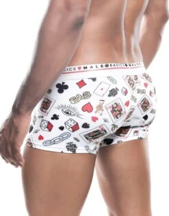 Malebasics Men's Hipster Trunk MB201 -Underline Fashion Store Malebasics MB201 Poker B 2 1 148ebc1c 214c 42f2 be86 327bbb87dcf9