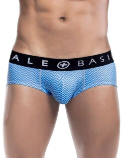 Malebasics Men's 3-Pack Classic Briefs MBT03 -Underline Fashion Store Malebasics MBT03 Blackwaist B 5