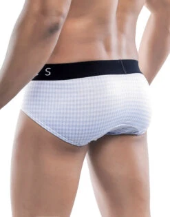 Malebasics Men's 3-Pack Classic Briefs MBT03 -Underline Fashion Store Malebasics MBT03 Blackwaist B 6