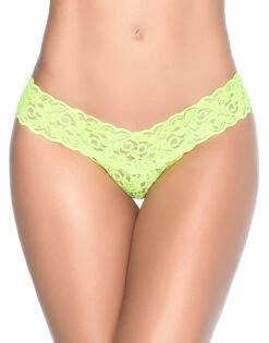Mapale Lace Essentials All Lace Thong 94 -Underline Fashion Store Mapale 94 Hot Green B 1