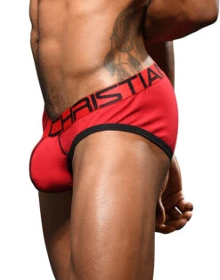 Andrew Christian Show-It Tagless Brief 92393 8 Andrew Christian Show-It Tagless Brief 92393 -Underline Fashion Store Mar 92393Brief Red03