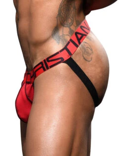 Andrew Christian Show-It Jock 92394 -Underline Fashion Store Mar 92394Jock Red03