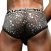 Andrew Christian Metallic Stars Mesh Brief W/ Almost Naked 92444