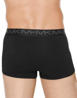 Michael Kors 3-Pack Performance Cotton Trunk Black BR1T001013 -Underline Fashion Store Michael Kors BR1T001013 Black 001 B 2