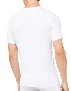 Michael Kors 2-Pack Stretch V-Neck T-Shirt BR2V001032 -Underline Fashion Store Michael Kors BR2V001032 White 100 T 1