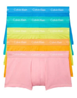 Calvin Klein The Pride Edit Cotton Stretch Low Rise Trunk 5-Pack NB1348