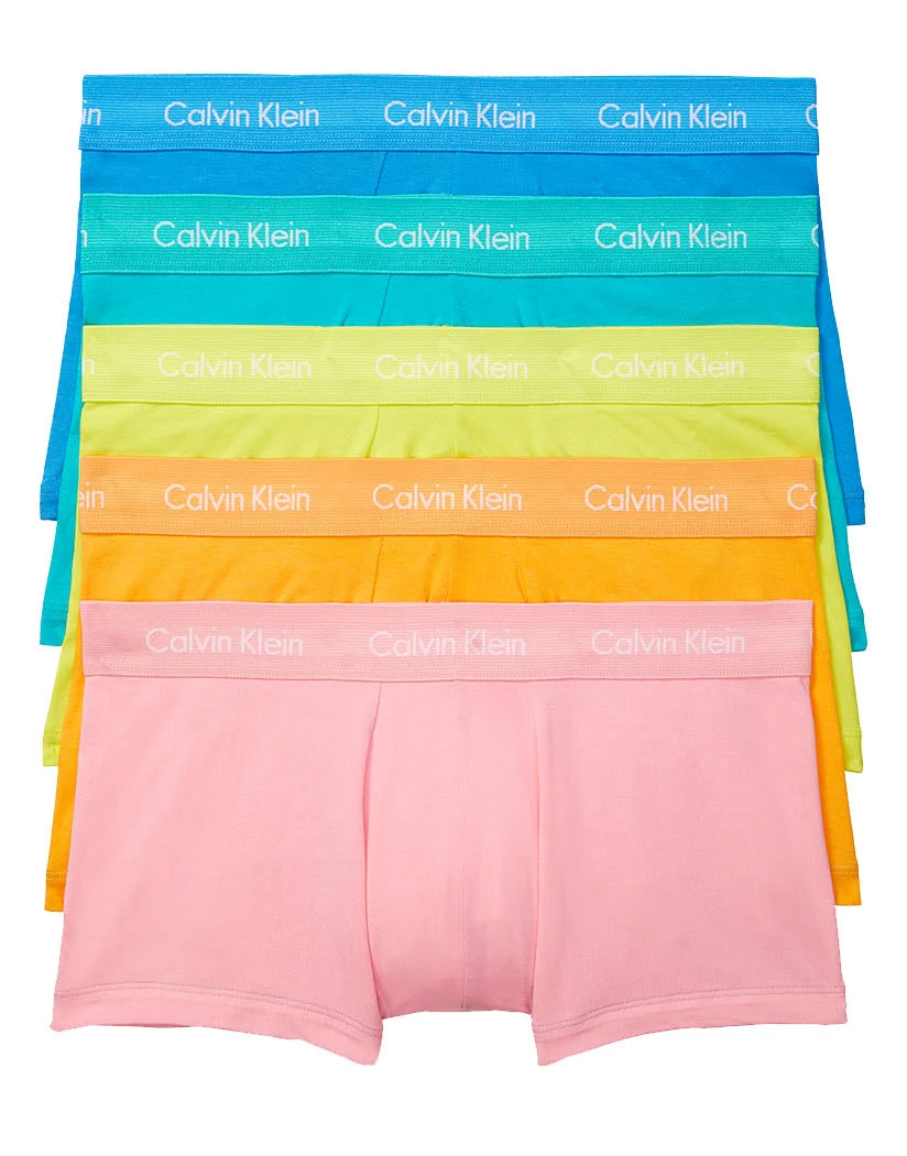Calvin Klein The Pride Edit Cotton Stretch Low Rise Trunk 5-Pack NB1348 1 Calvin Klein The Pride Edit Cotton Stretch Low Rise Trunk 5-Pack NB1348