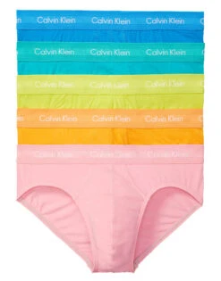 Calvin Klein The Pride Edit Cotton Stretch Hip Brief 5-Pack NB2040