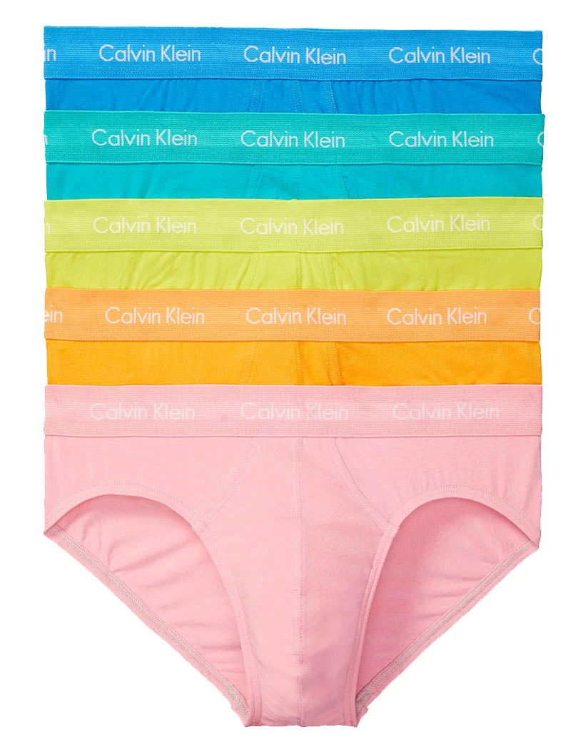 Calvin Klein The Pride Edit Cotton Stretch Hip Brief 5-Pack NB2040 1 Calvin Klein The Pride Edit Cotton Stretch Hip Brief 5-Pack NB2040