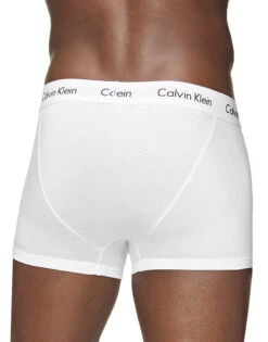Calvin Klein Cotton Stretch Wicking 3 Pack Low Rise Trunk NB2614 -Underline Fashion Store NB2614 100 alternate2