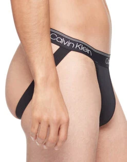 Calvin Klein Micro Stretch 3-Pack Jock Strap NB3203 -Underline Fashion Store NB3203 001 alternate1