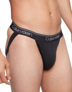 Calvin Klein Micro Stretch 3-Pack Jock Strap NB3203 -Underline Fashion Store NB3203 001 alternate2