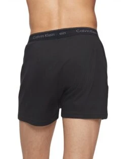 Calvin Klein Cotton Classics 3 Pack Knit Boxer NB4005 -Underline Fashion Store NB4005 001 alternate1