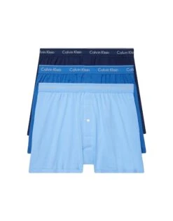 Calvin Klein Cotton Classics 3 Pack Knit Boxer NB4005 -Underline Fashion Store NB4005 940 alternate3