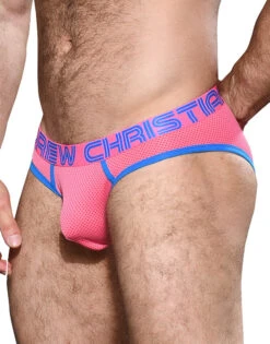 Andrew Christian Candy Pop Mesh Brief W/ Almost Naked 92227 -Underline Fashion Store Nov 92227Brief02