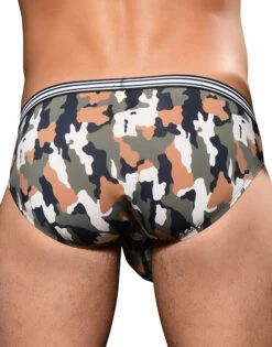 Andrew Christian Camo Boy Brief 3-Pack W/ Almost Naked 92260 -Underline Fashion Store Nov 922603 Pack Green05